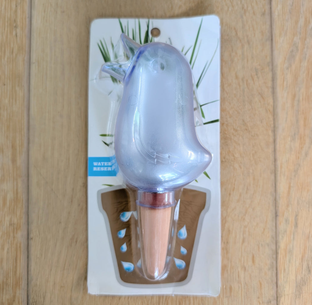 Blue Bird Self-Watering Ceramic and plastic spike