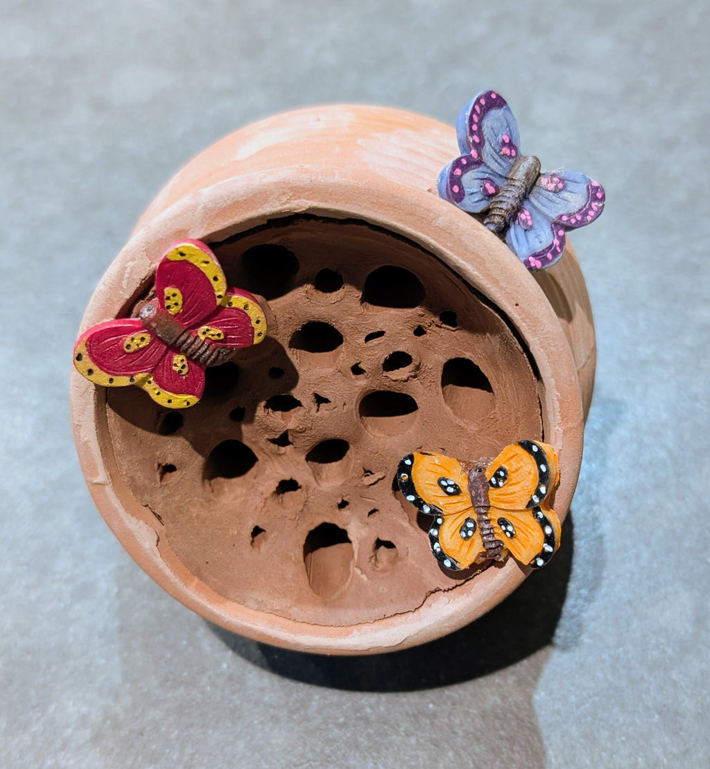 Native mason / mud bee house