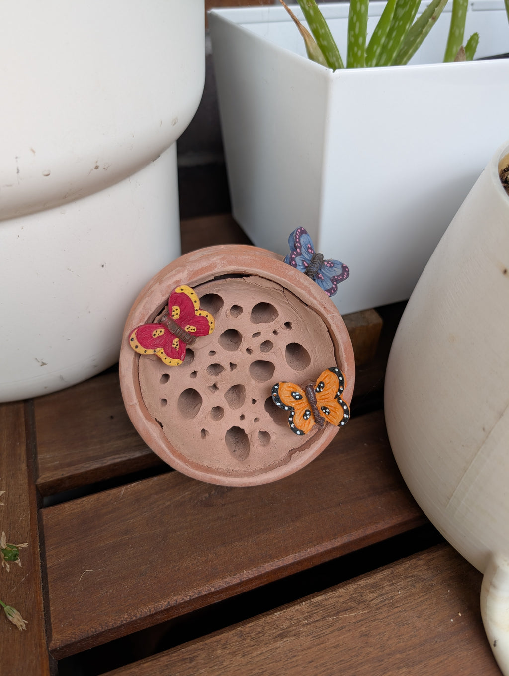 Native mason / mud bee house